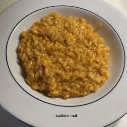 Risotto alla Zucca con prezzemolo