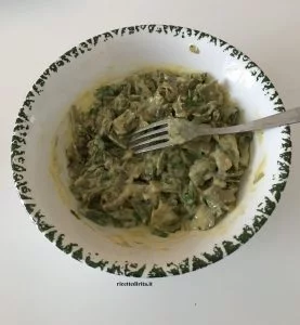 Frittata di carciofi 