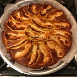 Torta di mele light