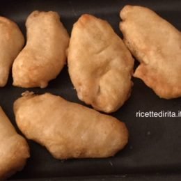 Mono porzioni di Pizza con baccalà