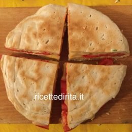 Focaccia con emmental