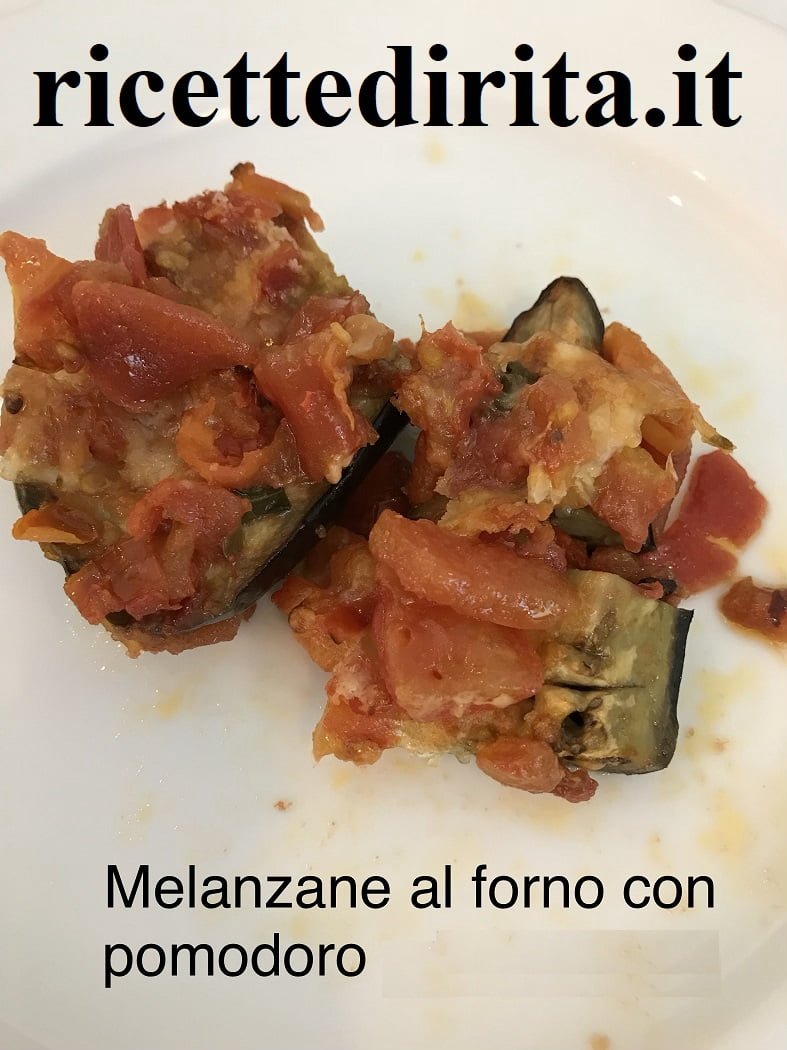 Melanzane al forno, piatto dietetico, melanzane dietetiche