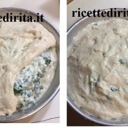 Pizza ricotta e spinaci