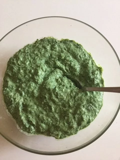 Salsa ricotta e spinaci