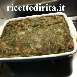 lasagna pesto e carciofi