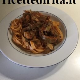 Fettuccelle con carciofi