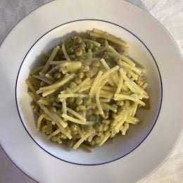 Pasta e piselli