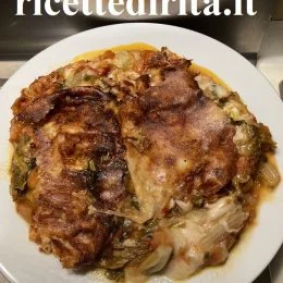 Tortino con lattuga