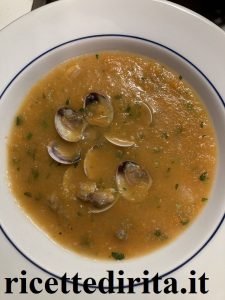 Zucca con vongole