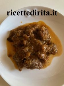 Cinghiale con ortaggi