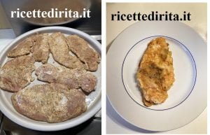 Cotolette di pollo aromatizzate