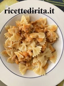 Pasta Zucca e Salmone