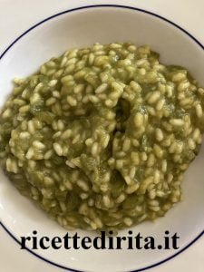 Risotto con zucchine