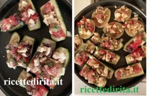 Zucchine e patate ripiene