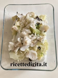Insalata baccalà e cavolfiore