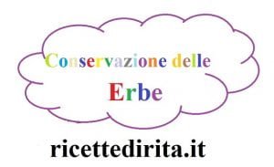 Conservazione delle erbe aromatiche