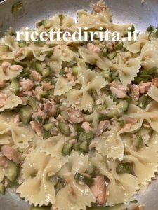 Pasta con Salmone affumicato