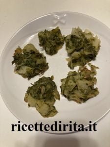 Bocconcini con foglie di cavolfiore