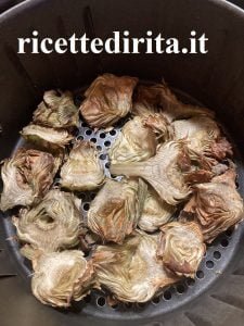 Carciofi in friggitrice