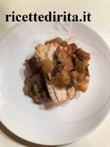 Palamita con melanzane