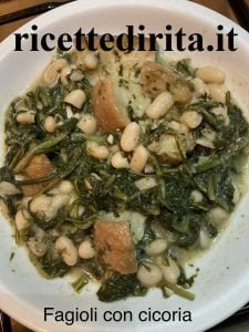 Fagioli con cicoria