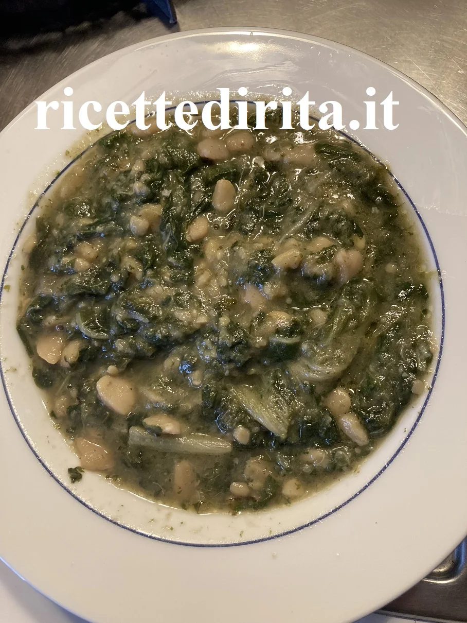 Minestra di fave con verdure