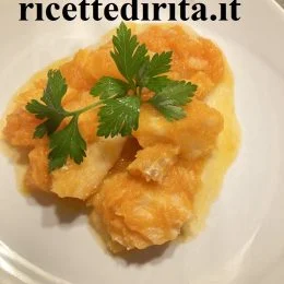 Crema di Zucca con baccalà