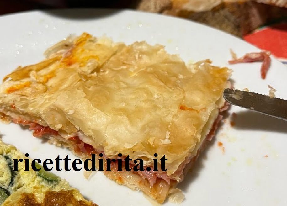 Parigina con pasta fillo