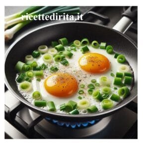 Uova con i Porri