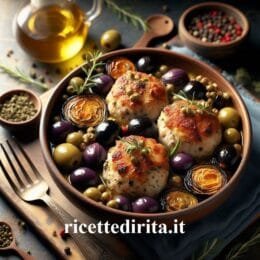 Polpette di merluzzo in umido