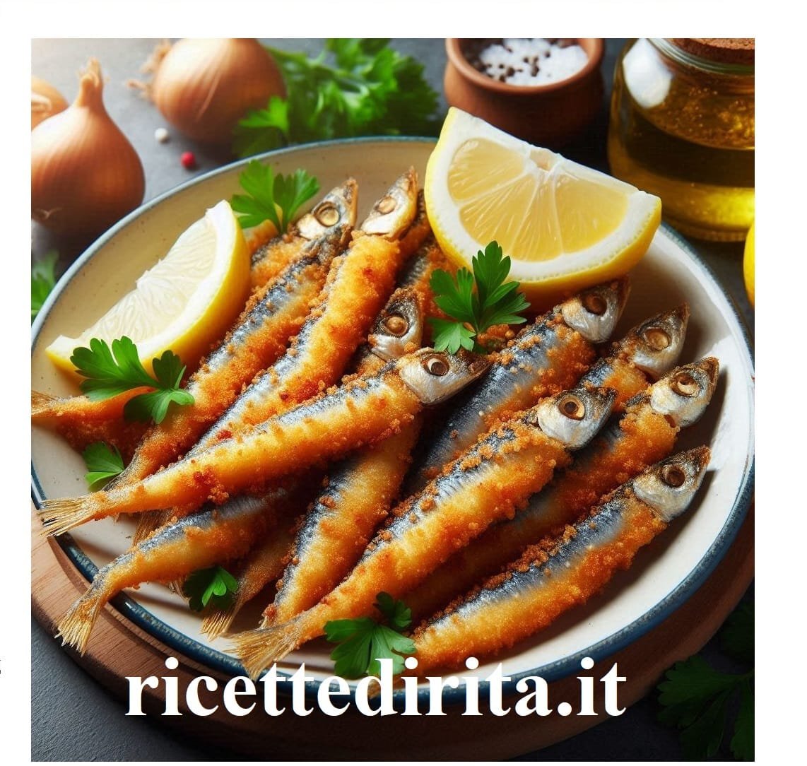 Alici panate al forno
