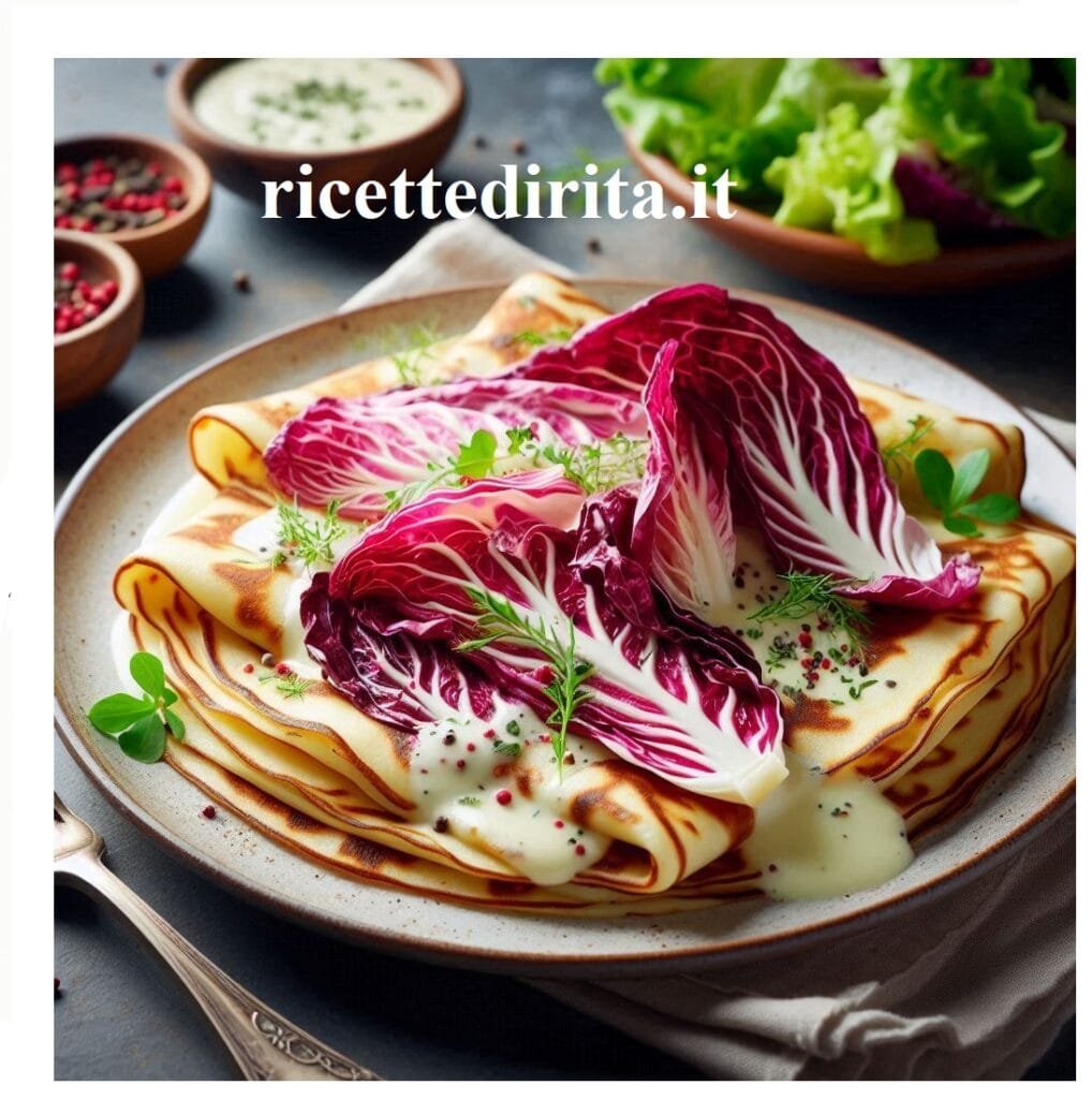 Crespelle con radicchio