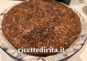 Torta di pere al cacao