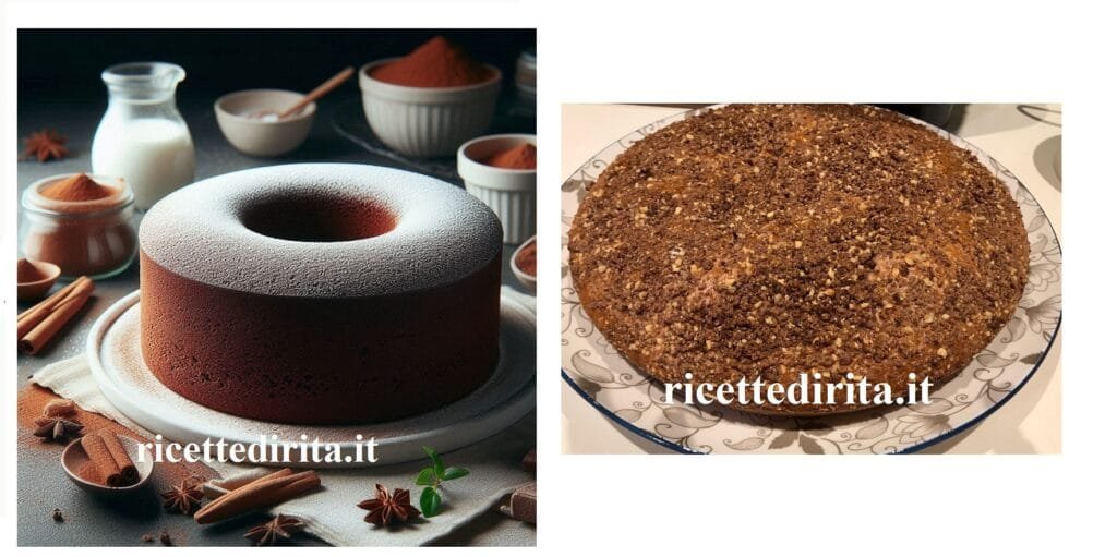 Torta di pere a cacao