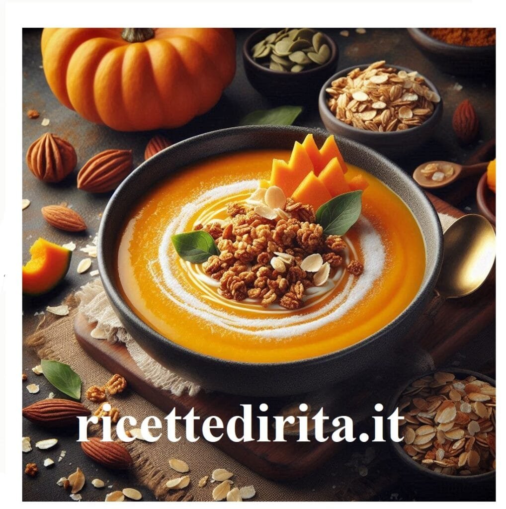 Vellutata di Zucca con Granola
