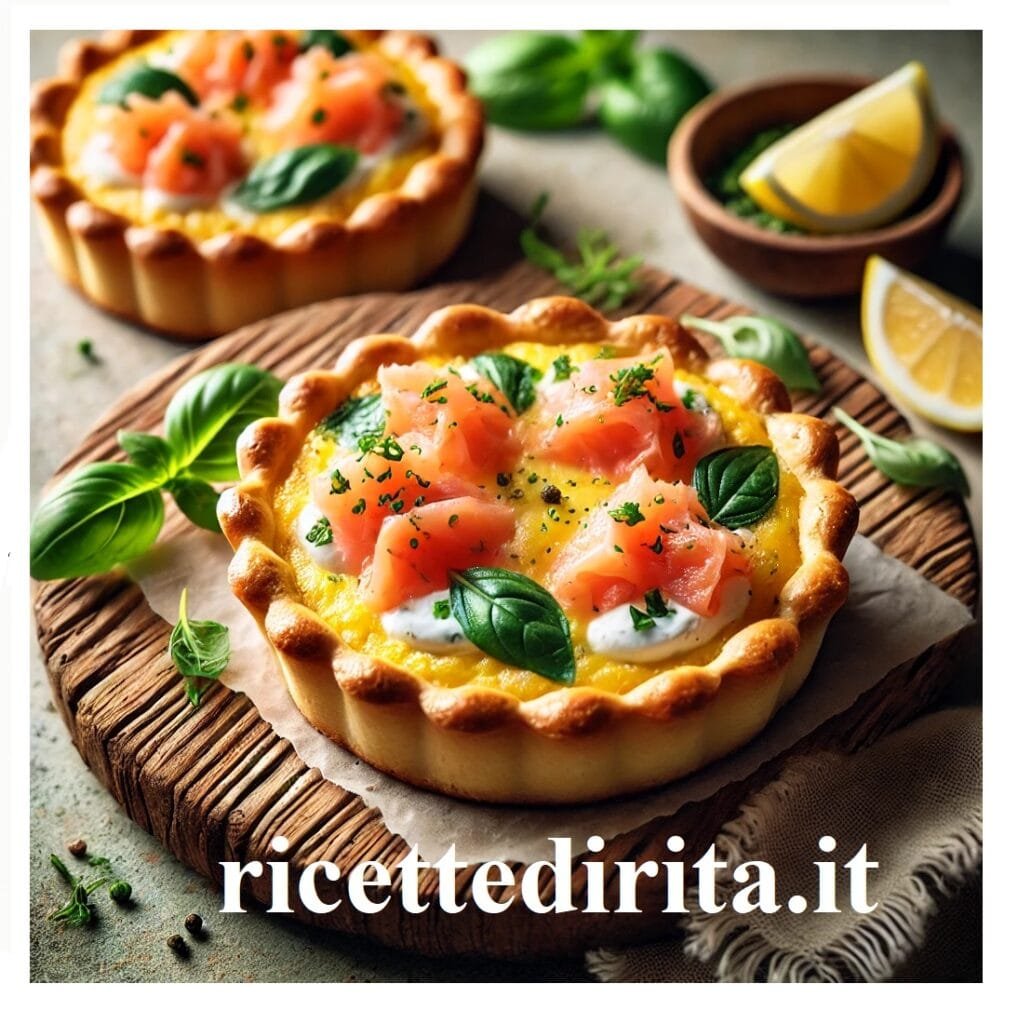 Crostatine al salmone