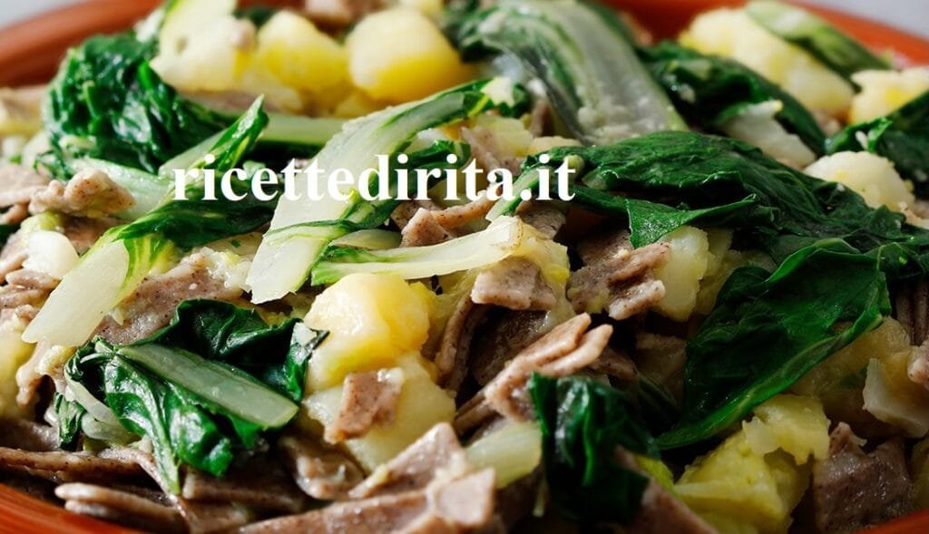 Pizzoccheri con patate e bietola