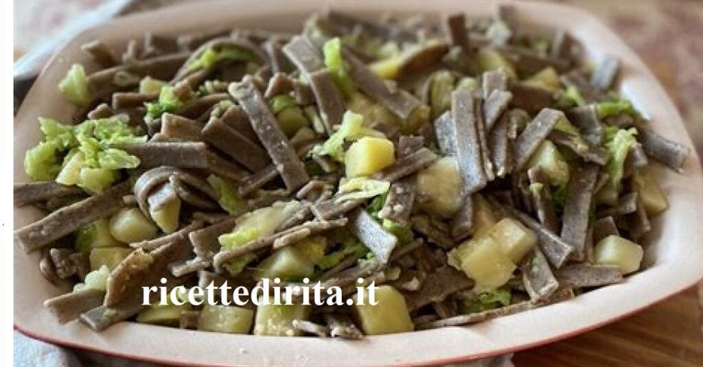 Pizzoccheri con patate e verza