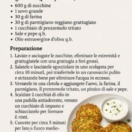 Rösti di zucchine