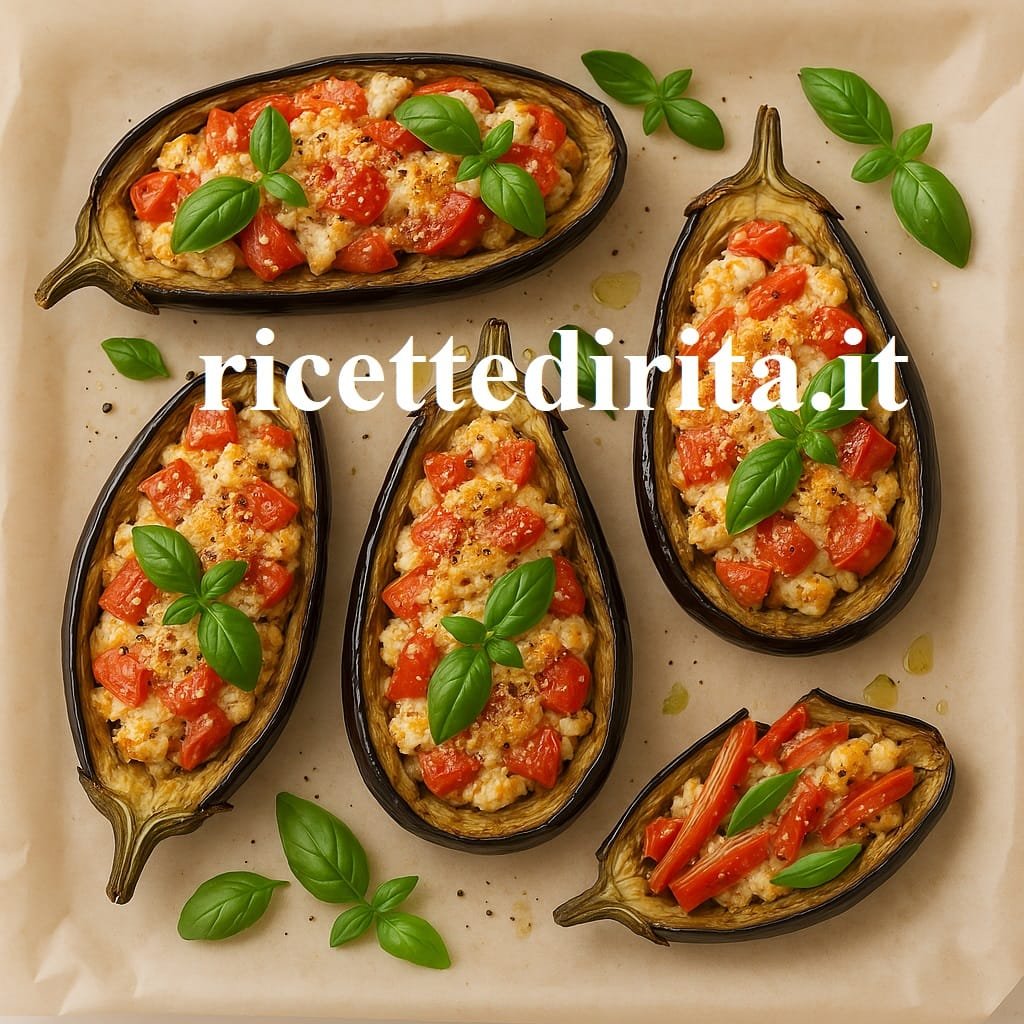 Melanzane ripiene al forno