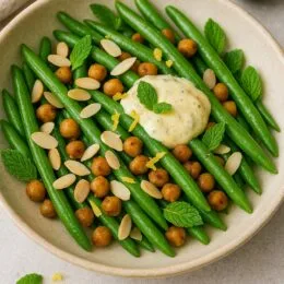 Insalata tiepida di fagiolini